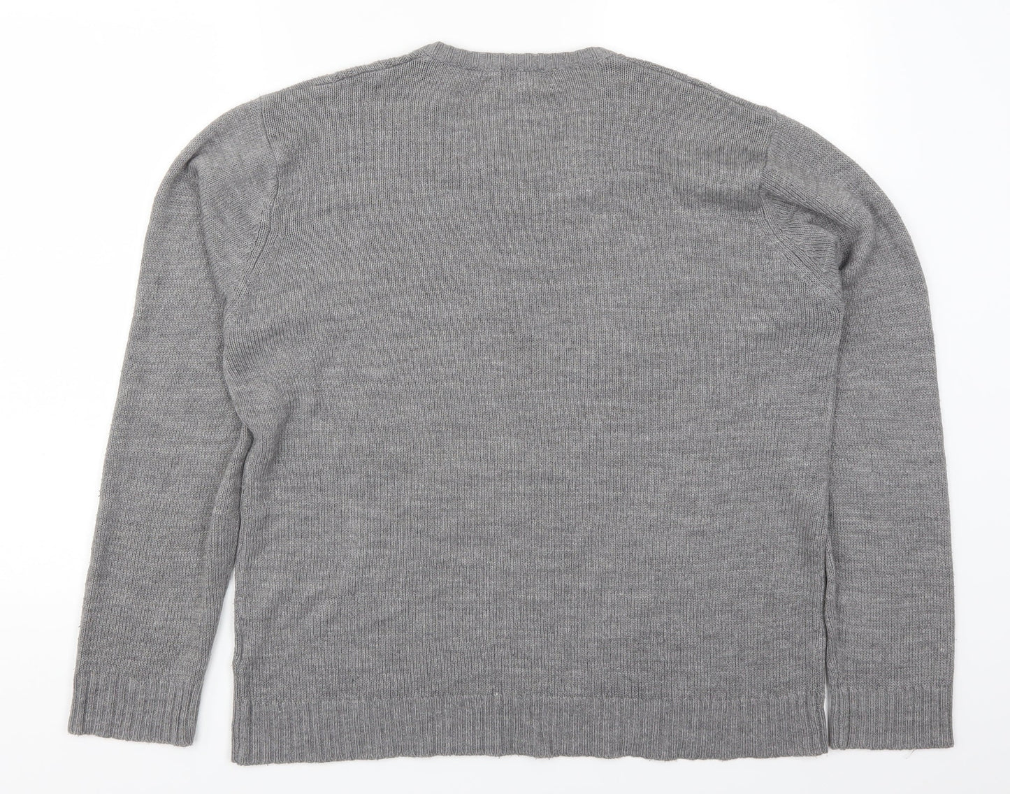 Cargo Mens Gold  Knit Pullover Jumper Size XL