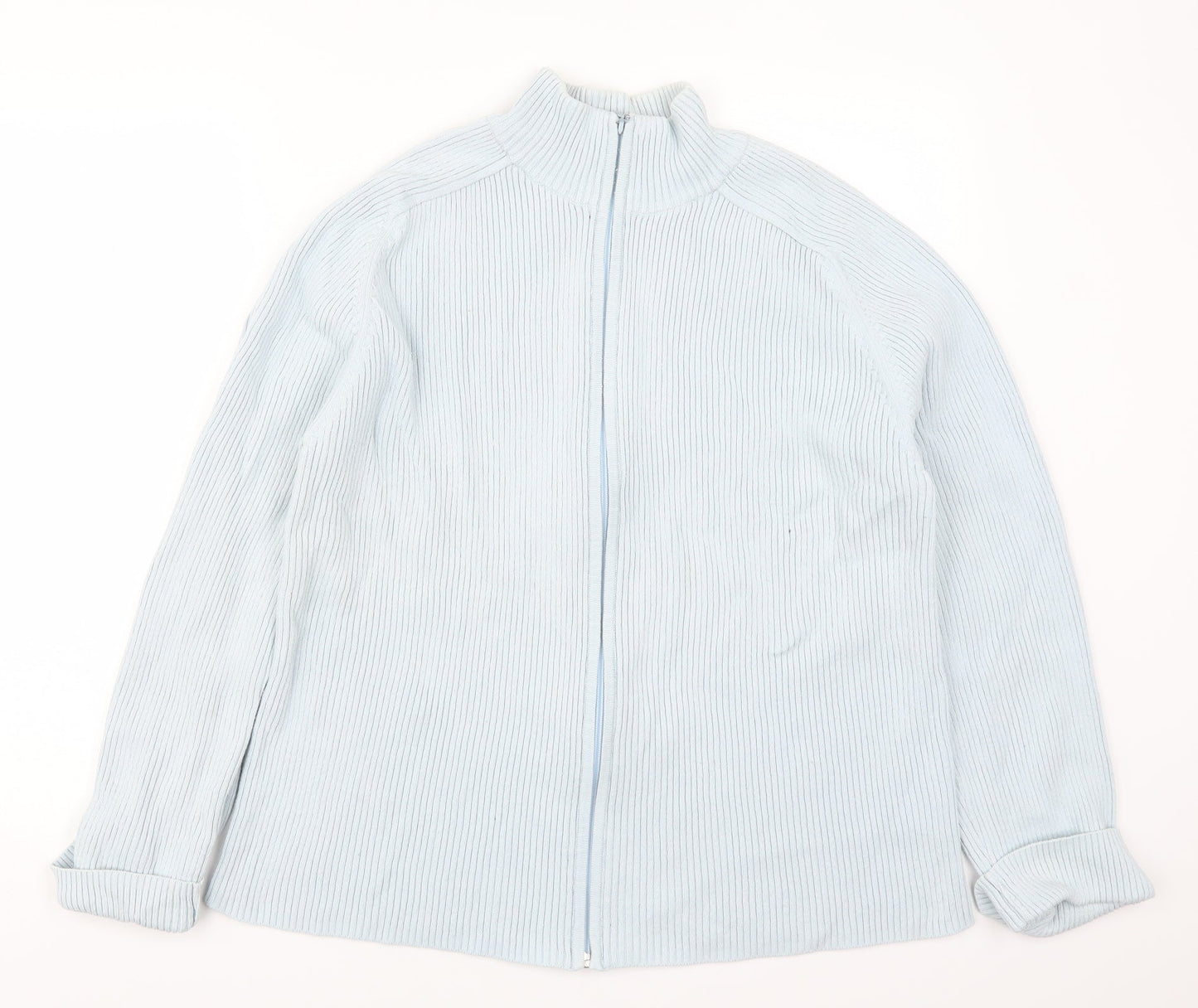 Logg Womens Blue   Full Zip Jumper Size XL