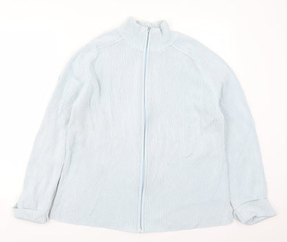 Logg Womens Blue   Full Zip Jumper Size XL