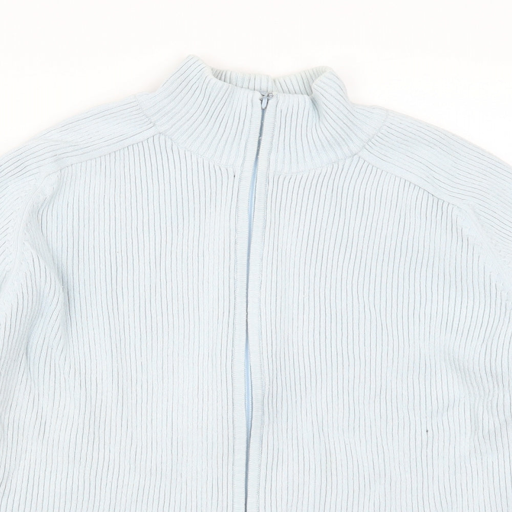 Logg Womens Blue   Full Zip Jumper Size XL