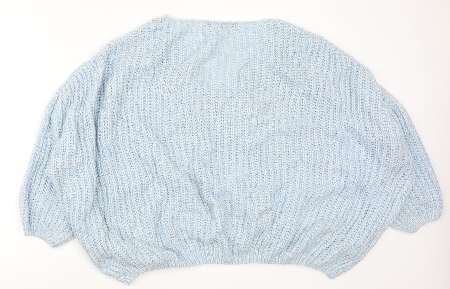 QED London Womens Blue  Knit Pullover Jumper Size L