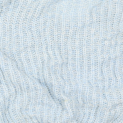 QED London Womens Blue  Knit Pullover Jumper Size L