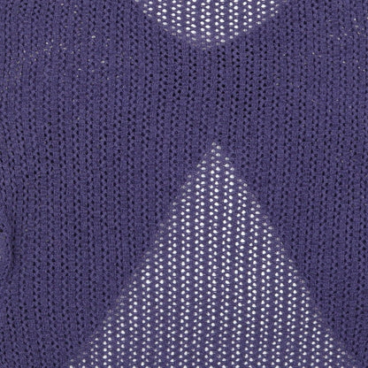 Anna Rose Womens Purple  Knit Cardigan Jumper Size M