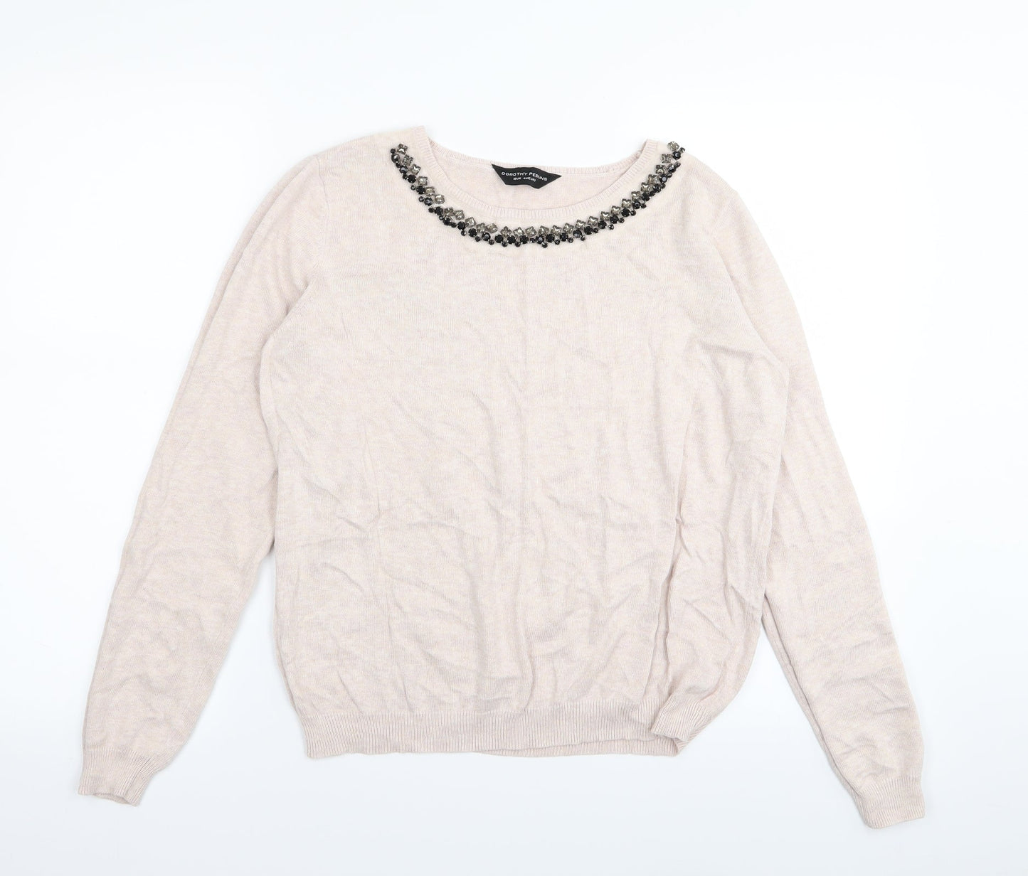Dorothy Perkins Womens Pink   Pullover Jumper Size 16