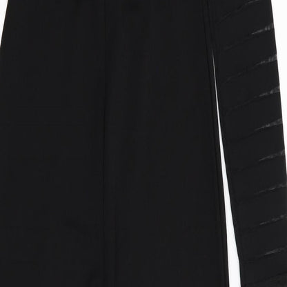 PLT Womens Black Striped  Jumpsuit One-Piece Size 10