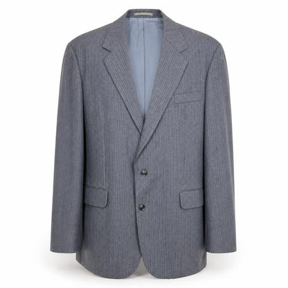 Dunn & Co Mens Blue Striped  Jacket Blazer Size 40