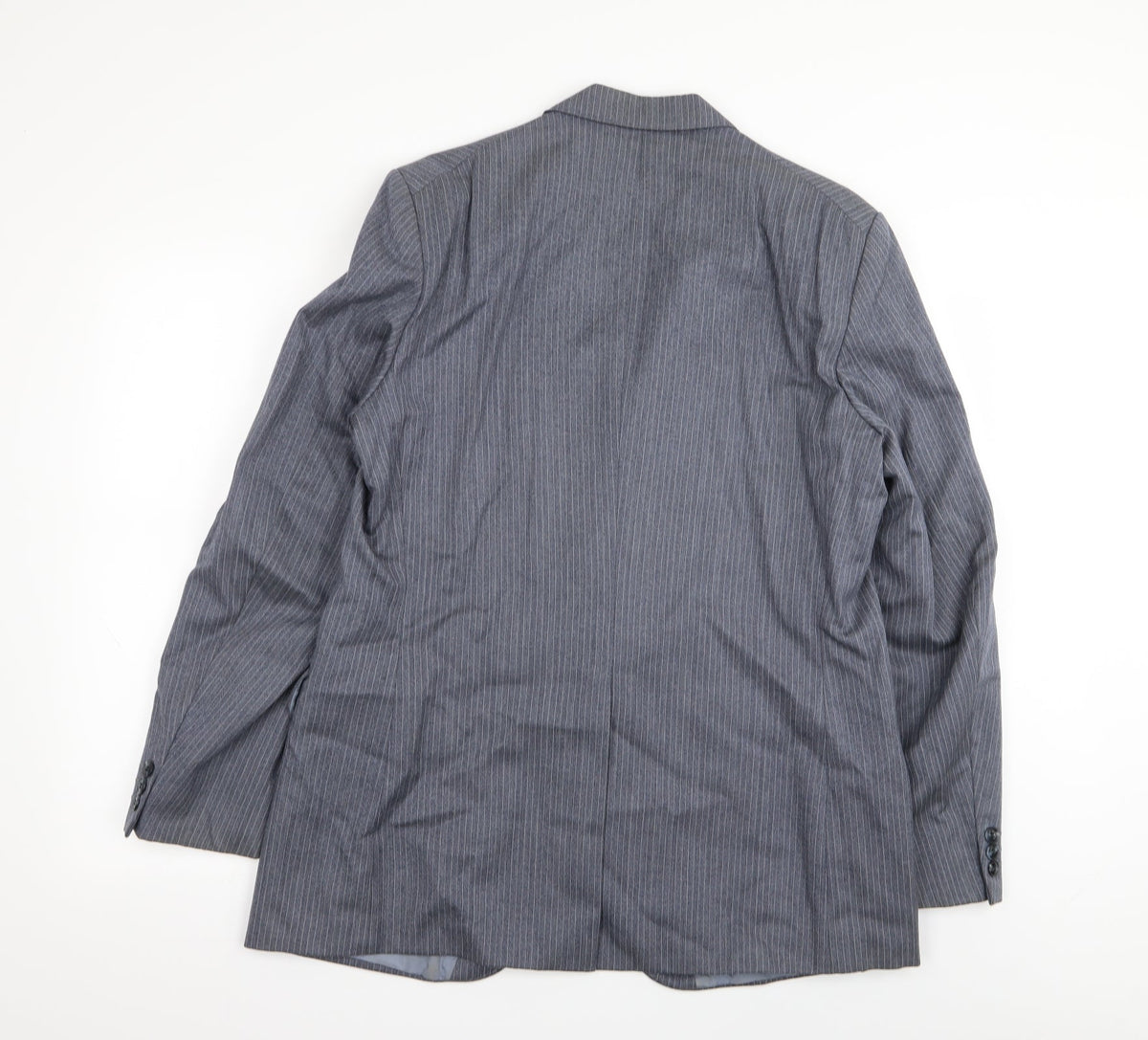 Dunn & Co Mens Blue Striped  Jacket Blazer Size 40