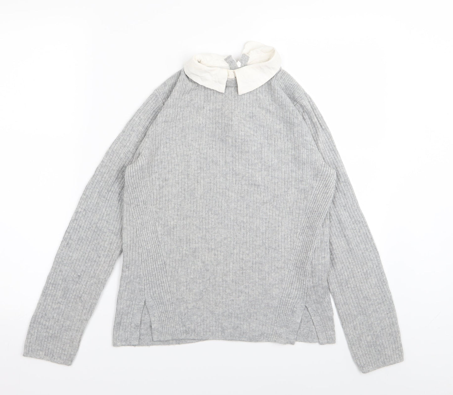 Topshop Womens Grey   Pullover Jumper Size 8