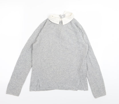 Topshop Womens Grey   Pullover Jumper Size 8