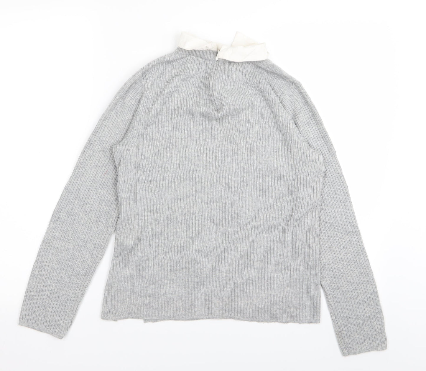 Topshop Womens Grey   Pullover Jumper Size 8