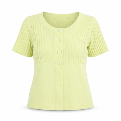Signature Womens Yellow   Cardigan Jumper Size S