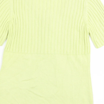 Signature Womens Yellow   Cardigan Jumper Size S
