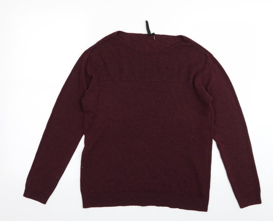 Essentials Womens Red   Pullover Jumper Size 10