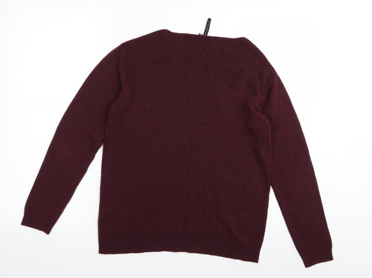 Essentials Womens Red   Pullover Jumper Size 10