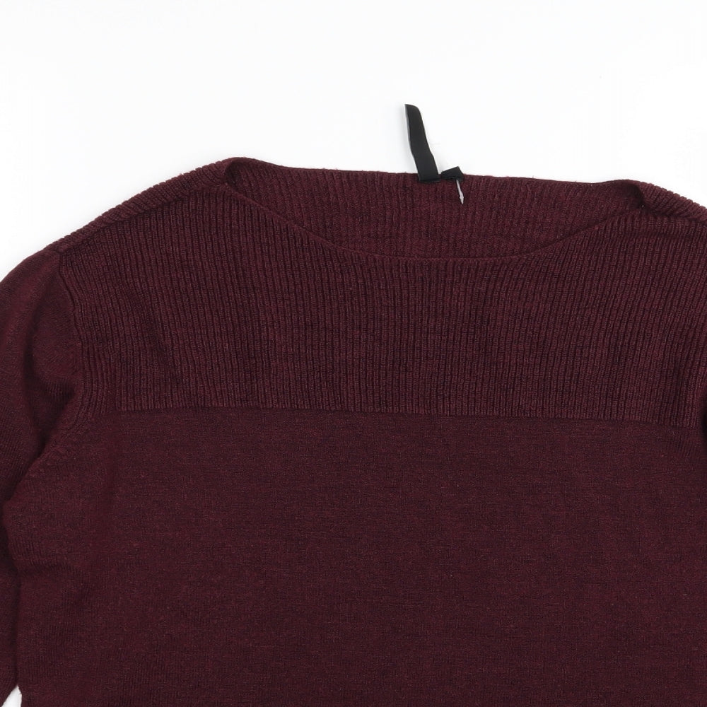 Essentials Womens Red   Pullover Jumper Size 10