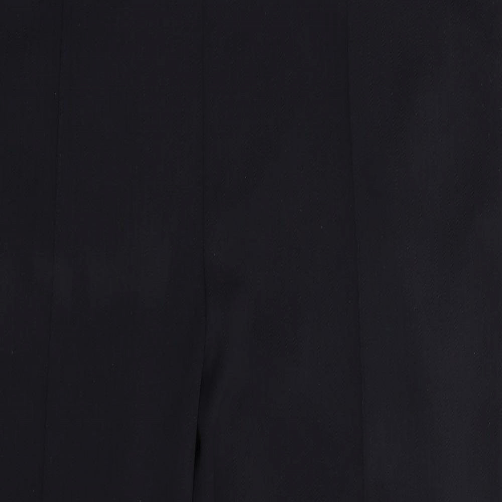 Womens UK Size 18 BM collection Regular Fit  Black Trousers