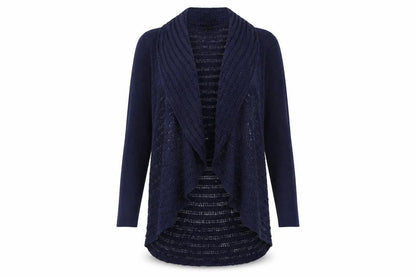 Casamia Womens Blue Cardigan Jumper Size M