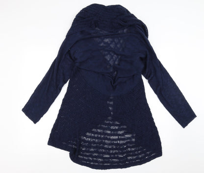CASAMIA Womens Blue   Cardigan Jumper Size M