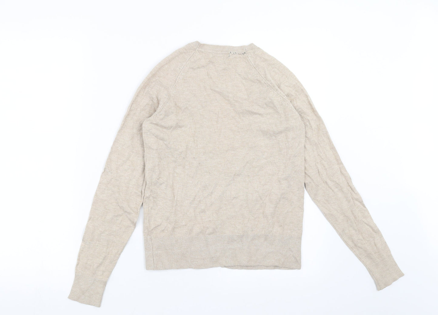New Look Womens Beige   Cardigan Jumper Size 8