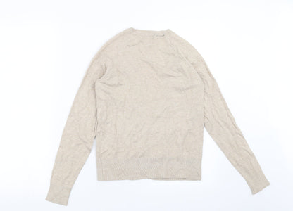 New Look Womens Beige   Cardigan Jumper Size 8