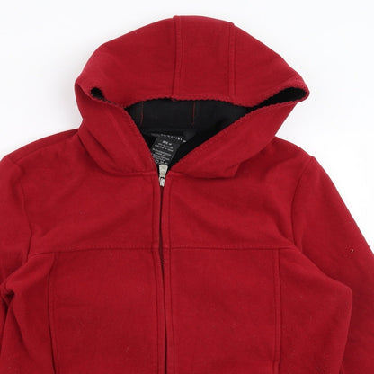 BC Clothing Womens Red  Fleece Jacket  Size M