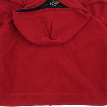 BC Clothing Womens Red  Fleece Jacket  Size M
