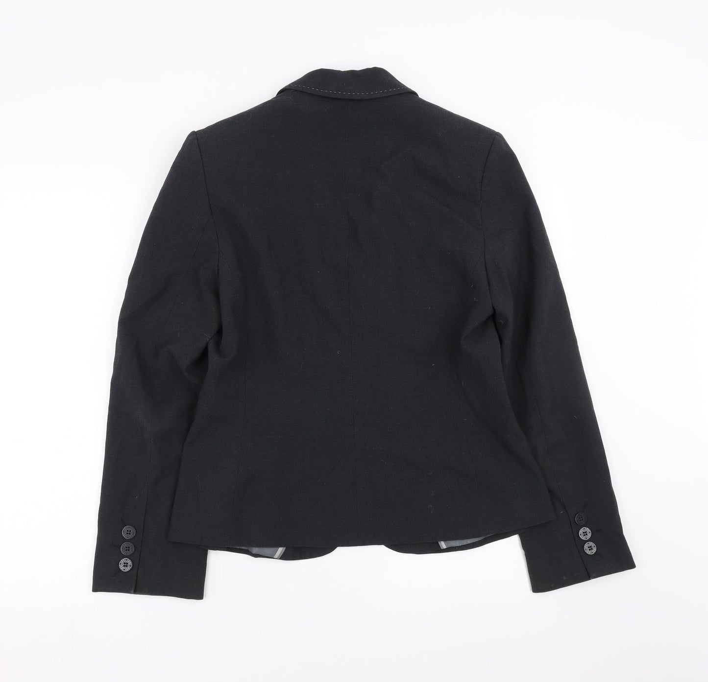 Marks and Spencer Womens Grey   Jacket Suit Jacket Size 12