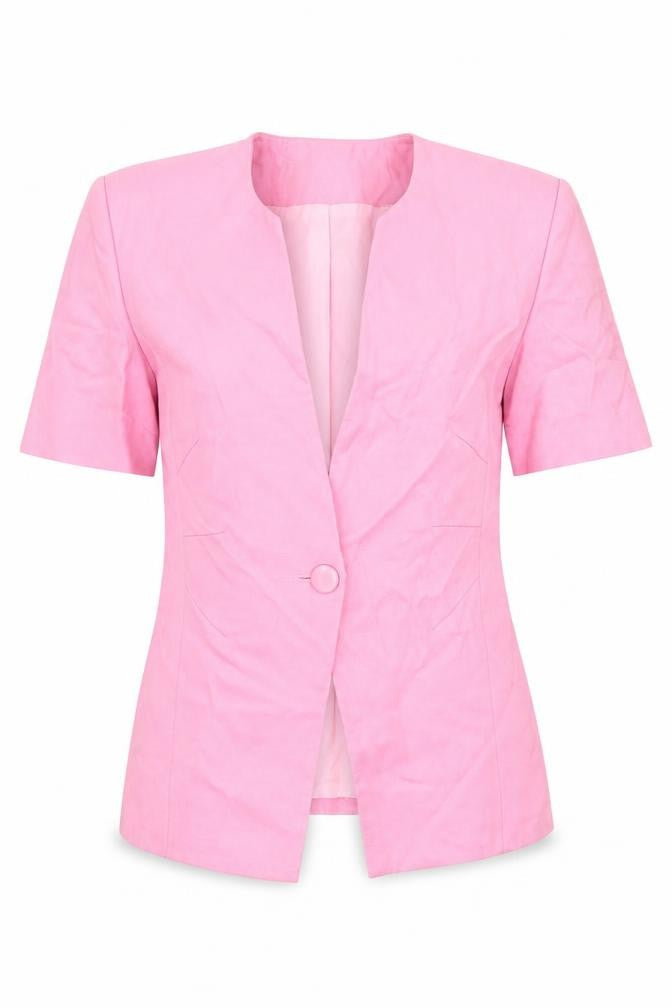Country Casuals Womens Pink   Jacket Suit Jacket Size 8
