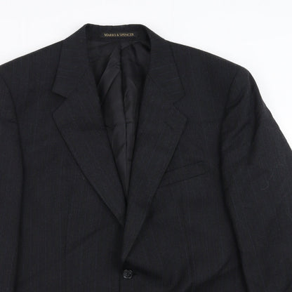 Mens UK Size 42 Marks and Spencer Regular Grey Suit Jacket
