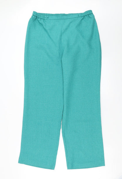 Womens UK Size 14 JULIPA Regular Fit  Green Trousers