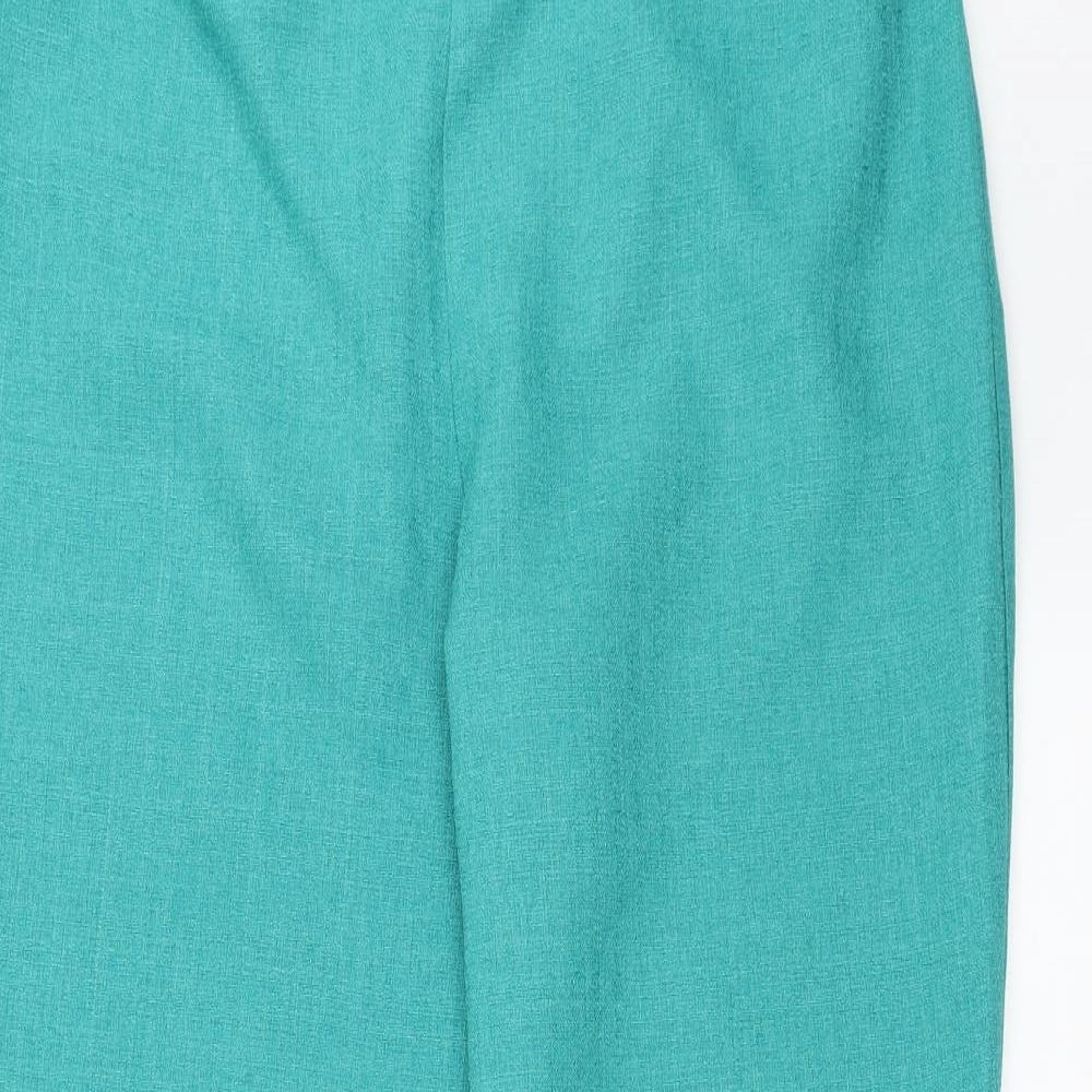 Womens UK Size 14 JULIPA Regular Fit  Green Trousers