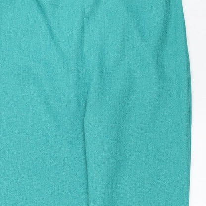 Womens UK Size 14 JULIPA Regular Fit  Green Trousers