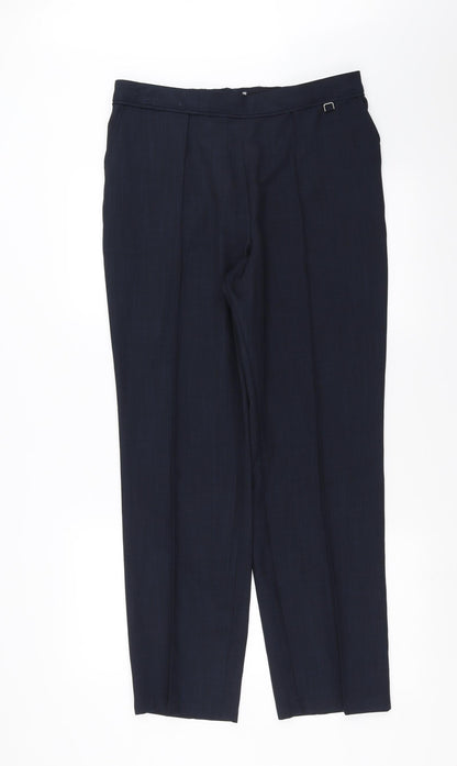 Womens UK Size 32 in Preworn Regular Fit  Blue Trousers