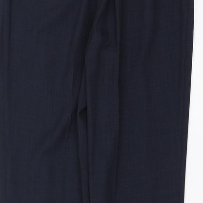Womens UK Size 32 in Preworn Regular Fit  Blue Trousers