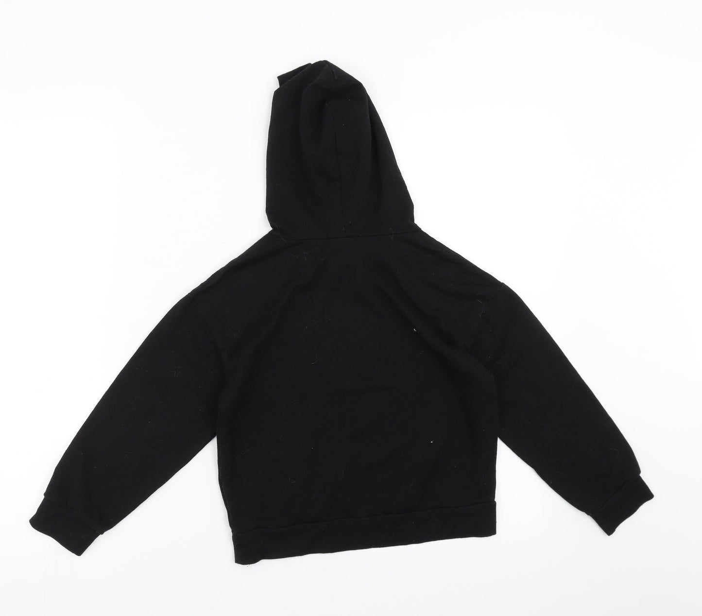 SheIn Girls Black   Pullover Hoodie Size 8 Years  - sorry im late i didnt want to come