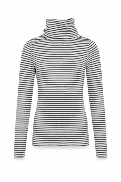 New Look Womens Grey Striped  Pullover Jumper Size 6