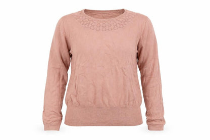 COSTWOLD COLLECTIONS Womens Pink  Knit Pullover Jumper Size M