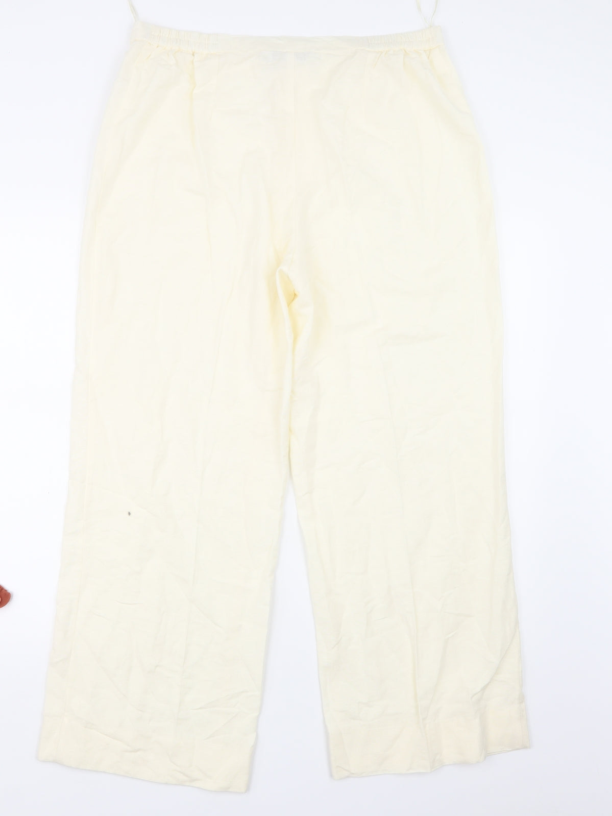 Joanna Hope Womens Ivory   Trousers  Size 14 L26 in