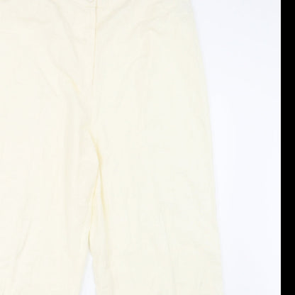 Joanna Hope Womens Ivory   Trousers  Size 14 L26 in