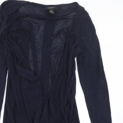 89th & Madison Womens Blue  Knit Cardigan Jumper Size S