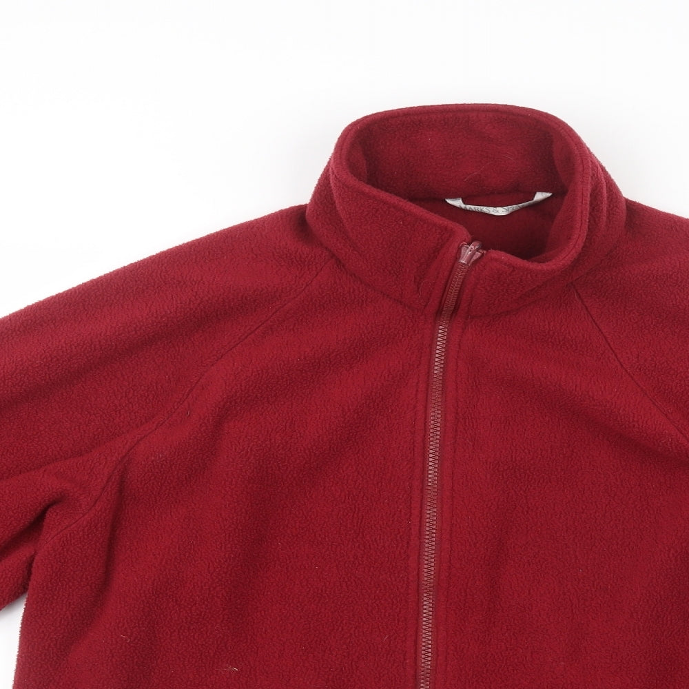 Womens UK Size 12 Marks and Spencer Red Jacket