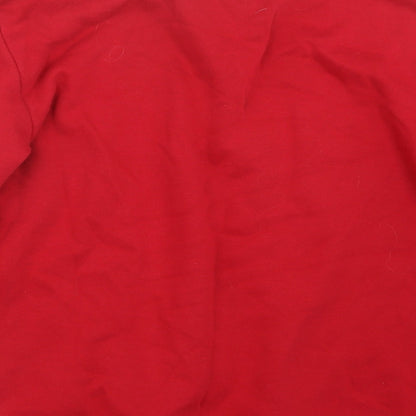 Karen Scott Womens Red   Pullover Jumper Size M