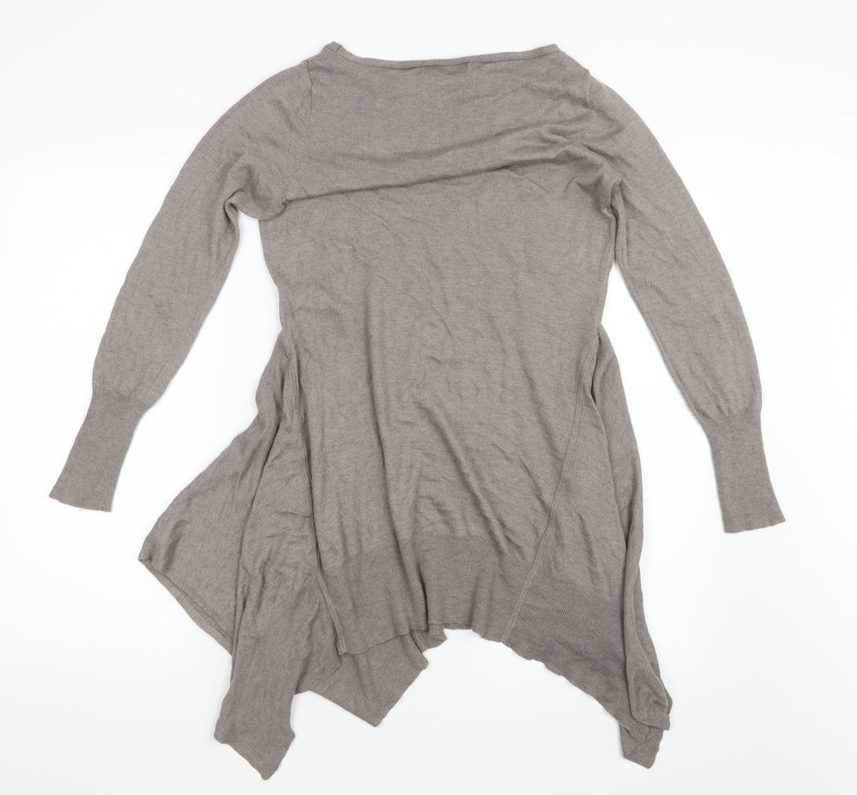 Marks & Spencer Womens Brown  Knit Pullover Jumper Size 8