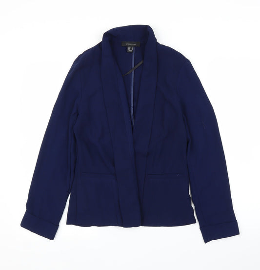 Primark Womens Blue   Cardigan Jumper Size 10  - Jacket