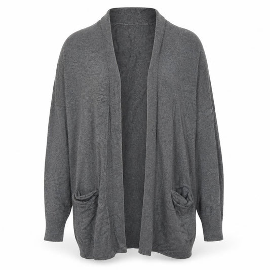 Primark Womens Grey   Cardigan Jumper Size 8