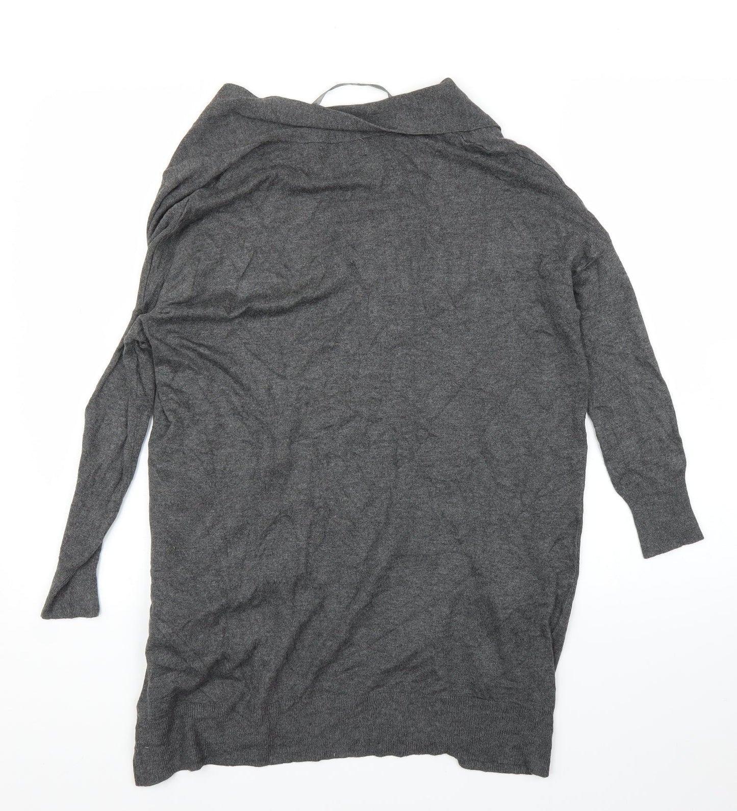 Primark Womens Grey   Cardigan Jumper Size 8