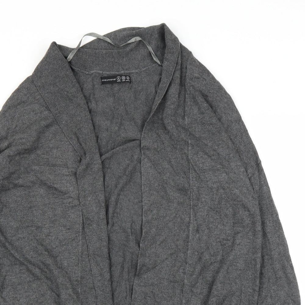 Primark Womens Grey   Cardigan Jumper Size 8