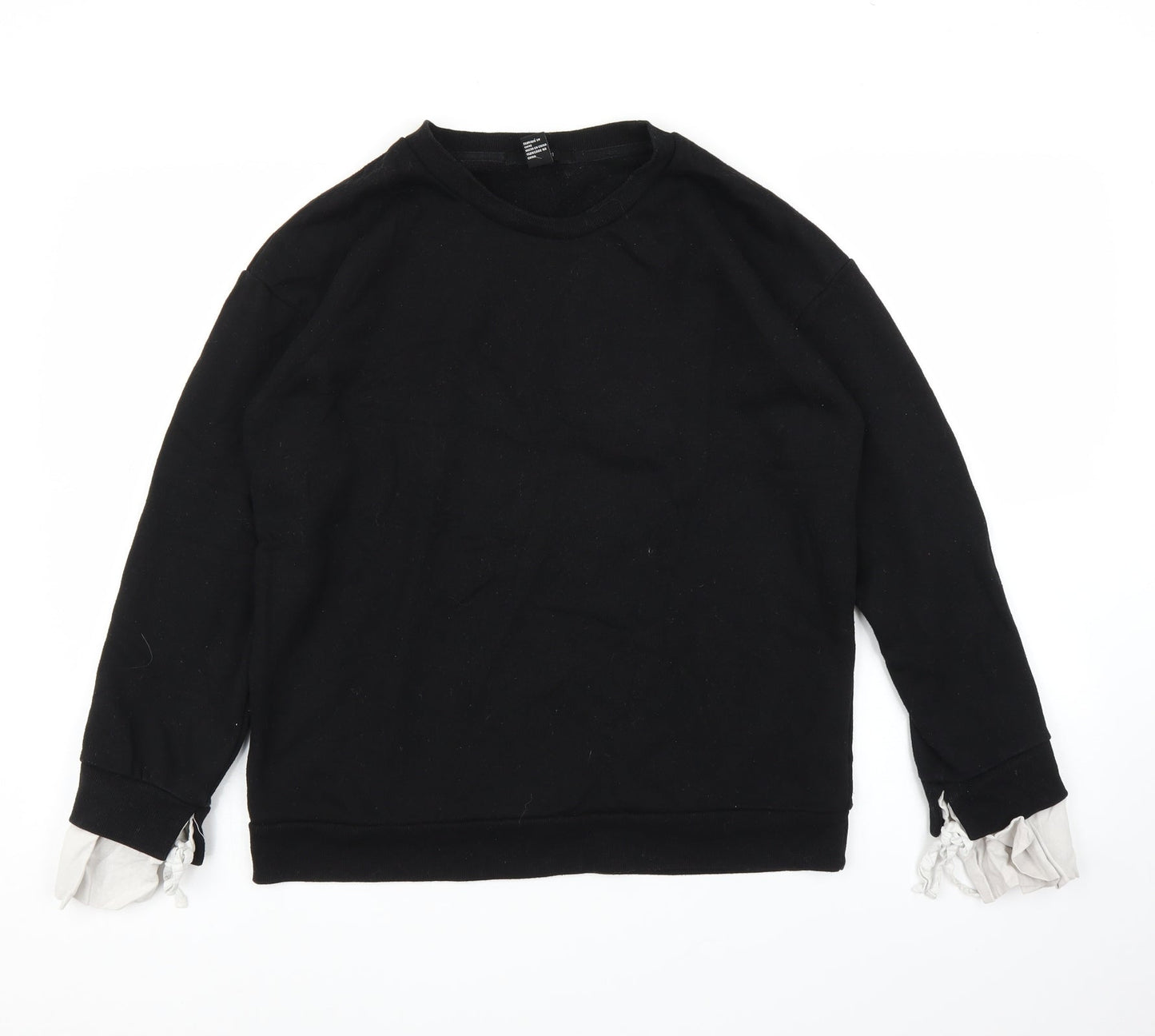 FOREVER 21 Womens Black   Pullover Jumper Size S