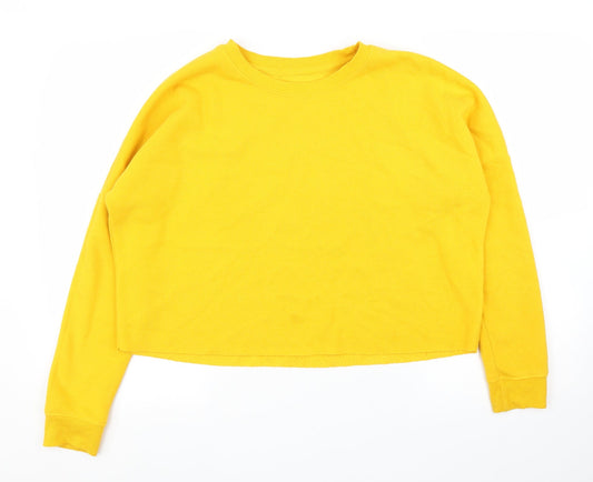 Preworn Womens Yellow   Pullover Jumper Size L