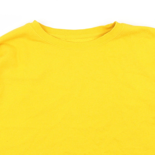 Preworn Womens Yellow   Pullover Jumper Size L